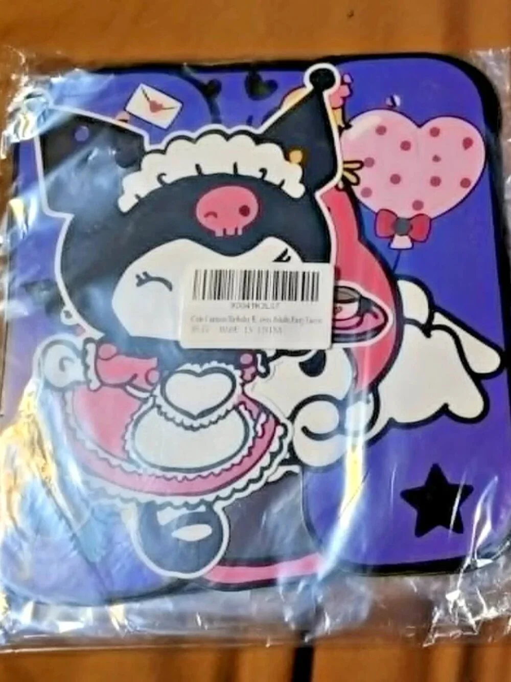 new SANRIO KUROMI HELLO KITTY BIRTHDAY PARTY SUPPLIES LOT banner & loot bags